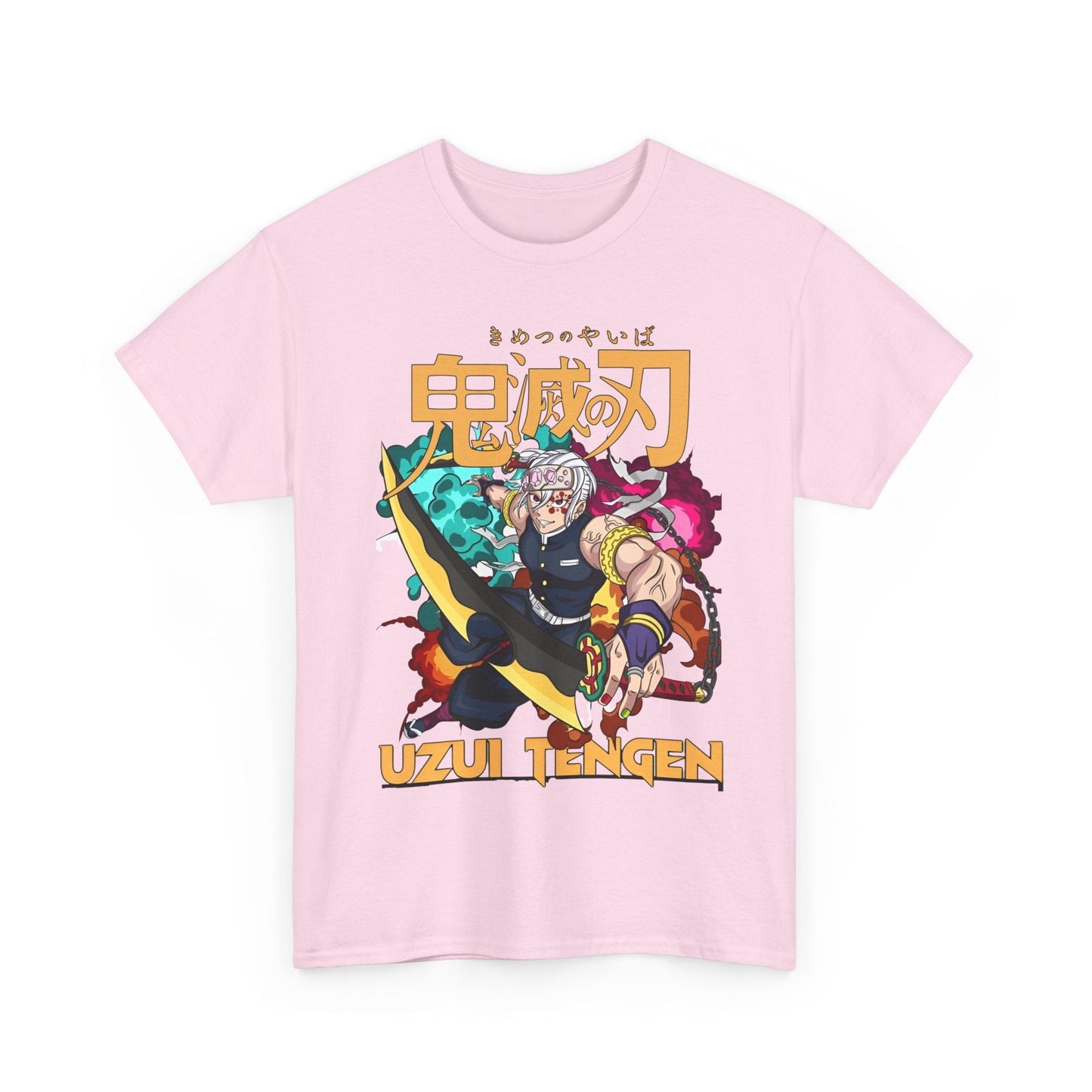 Uzui Tengen Demon Slayer T-Shirt – 100% Cotton Stylish Anime Tee for Fans of the Sound Hashira