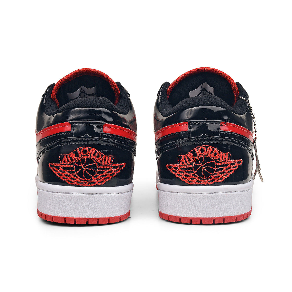 Air Jordan Low Premium (Preto/Vermelho/Verniz)