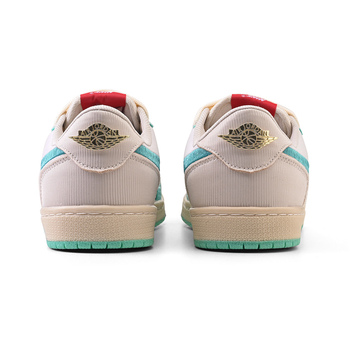 Air Jordan 1 Retro Low OG Trophy Room Away (Branco/Verde Água)