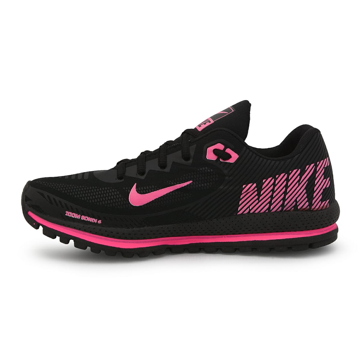 Zoom Bondi 6 (Preto/Pink)