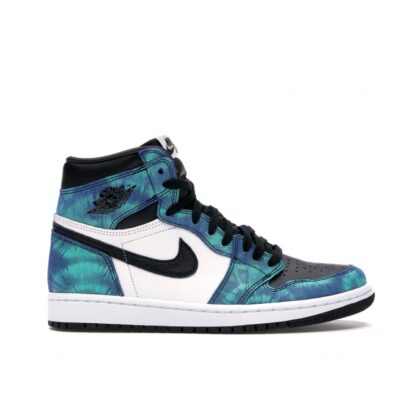 Air Jordan 1 High ‘Tie Dye’ (Azul/Preto)