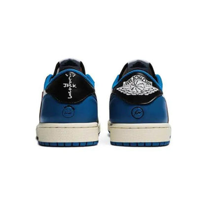 Air Jordan Low OG Travis Scott ‘Fragment’ (Azul/Branco/Preto)