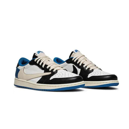 Air Jordan Low OG Travis Scott ‘Fragment’ (Azul/Branco/Preto)