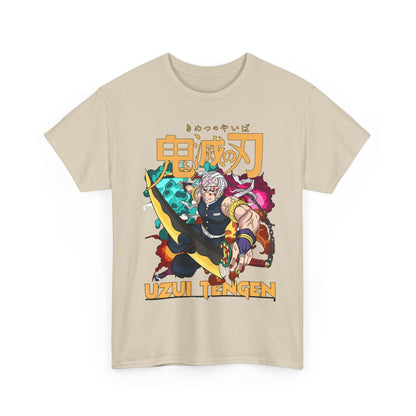 Uzui Tengen Demon Slayer T-Shirt – 100% Cotton Stylish Anime Tee for Fans of the Sound Hashira