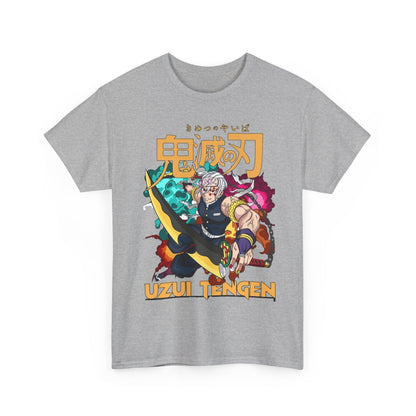 Uzui Tengen Demon Slayer T-Shirt – 100% Cotton Stylish Anime Tee for Fans of the Sound Hashira