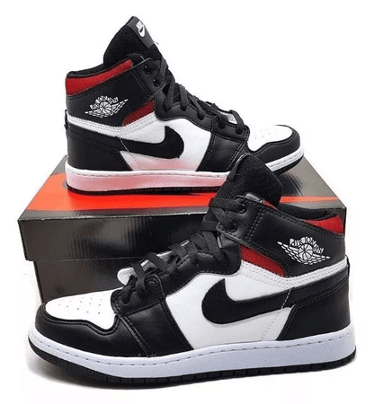 Nike Air Jordan 1 High ‘NRG’ (Preto/Branco/Vermelho)