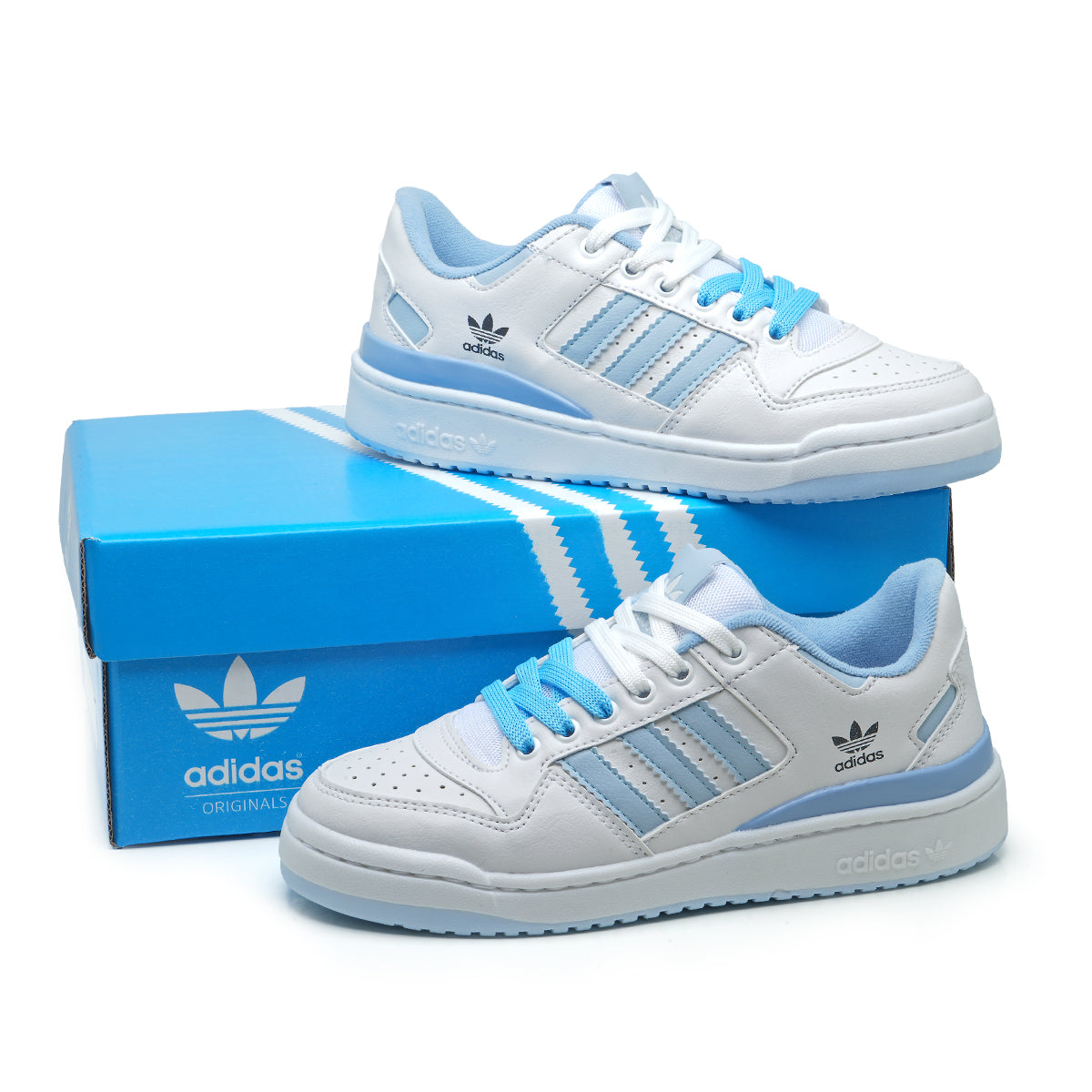 Adidas Forum Low (Branco/Azul)