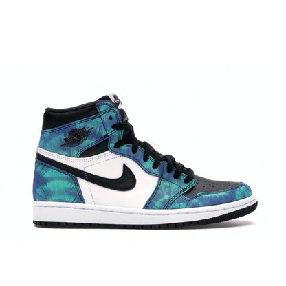 Nike Air Jordan 1 High ‘Tie Dye’ (Azul/Preto)