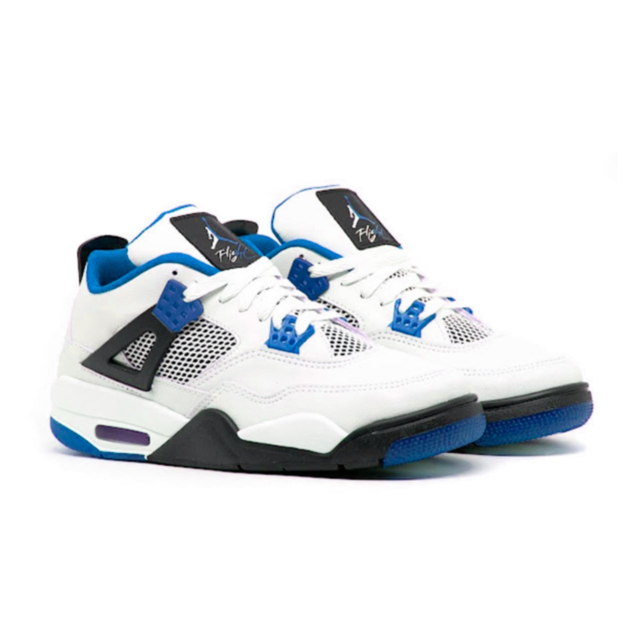 Nike Air Jordan 4 ‘Motorsports’ (Branco/Azul)