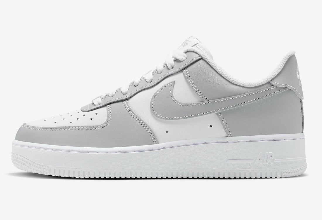 Nike Air Force 1 (Cinza/Branco)