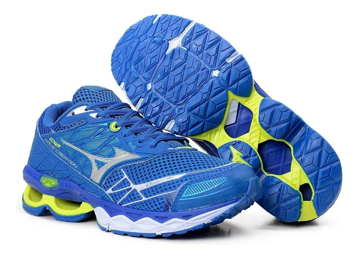 Mizuno Creation 20 (Azul/Limão)