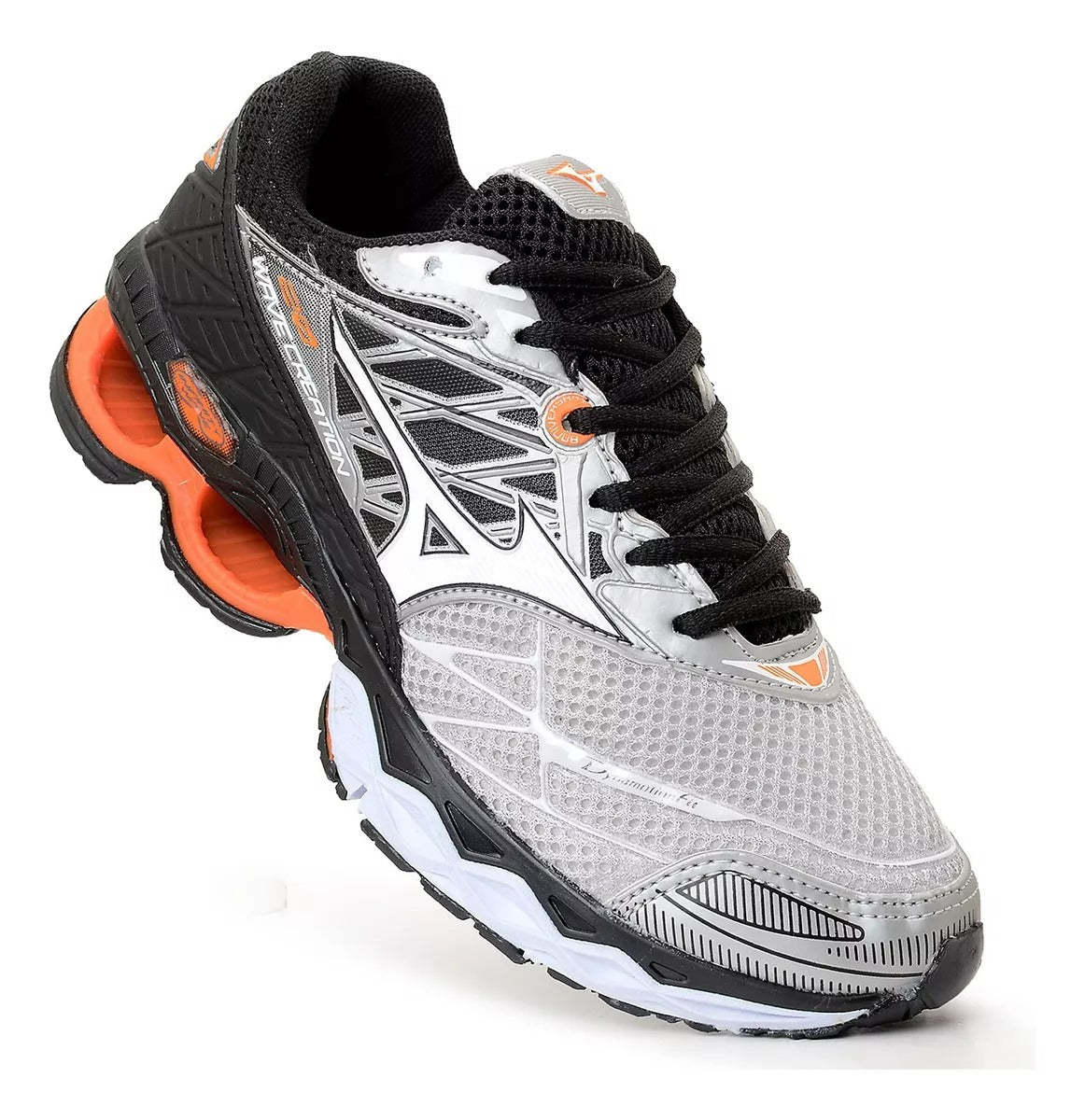 Mizuno Creation 20 (Cinza/Laranja)