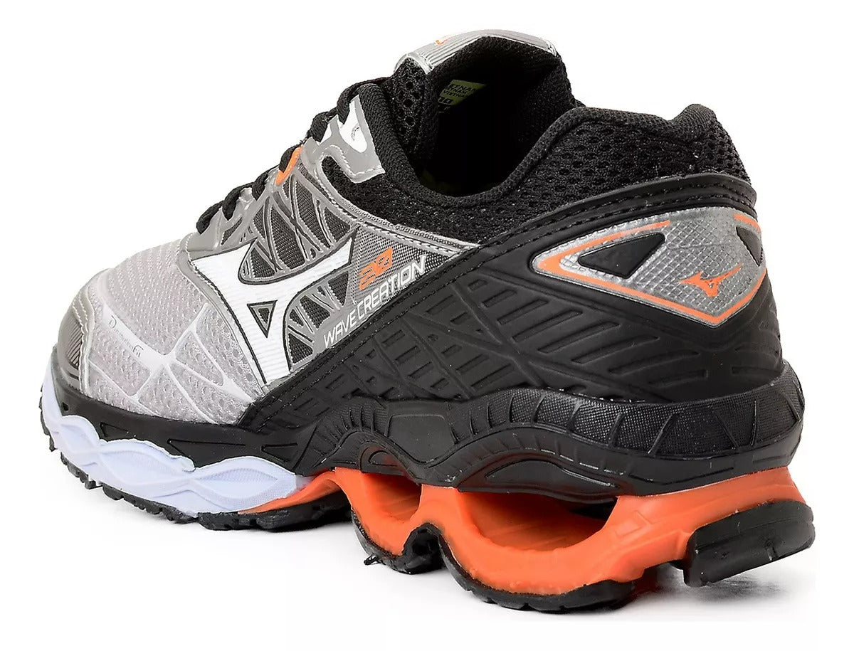 Mizuno Creation 20 (Cinza/Laranja)